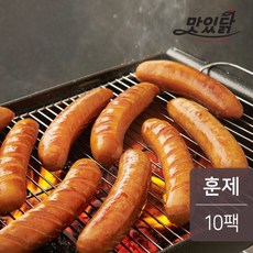 [랭킹닭컴] 맛있닭 닭가슴살 프랑크소시지 훈제 10팩(1kg), 10개, 100g