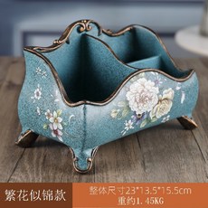 유럽 레트로 빈티지 엔틱 황금 서랍 나비 정리대 화장대 서랍장 수납장 테이블, 1099 꽃들이 비단처럼 아름답다.