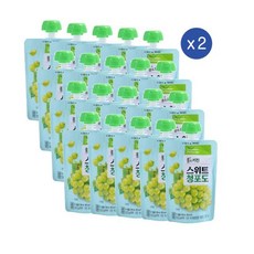 풀무원 풀스키친 스위트 청포도, 40개, 100ml