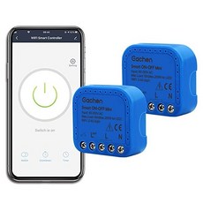 Wi-Fi Switch Relay Module Smart Home Switch with Timer Remote Control, 2er, mit TUYA/Smart Life APP