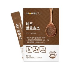 내츄럴플러스 테프 발효효소 3g, 2세트, 90g