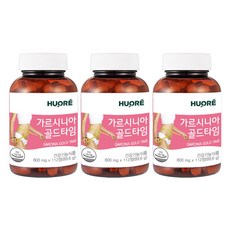 가르시니아 골드타임 HCA 다이어트보조제, 112정, 3개