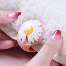 화사한 데이지 이불 커버 홀더 침대시트 밀림 고정핀
