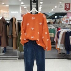 에이비에프지 스타 패턴 니트 ATT4W77J