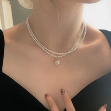 이효리진주목걸이