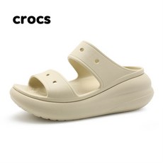 크록스 여성 클래식 크러쉬 샌들 본 베이지 207670-2Y2 size 230-250