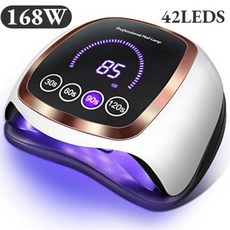 의휴 플로어행거 168W 42Led 네일 건조 램프 매니큐어 전문 Led UV 자동 센서 스마트 살롱 장비 도구, [01] 168W 42LEDS, 01 168W 42LEDS_01 미국