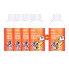 라미나로프 입냄새 치석 구취제거용 강아지 고양이 덴탈워터 마시는 치약 250g, 5개