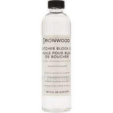 아이언우드 고메 정육점 블록 도마 오일 1.75 x 6.75 인치 투명 Ironwood Gourmet, 아이언우드 고메 정육점 블록 도마 오일, 1.75 x