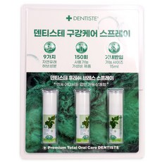 덴티스테 후레쉬 브레스 스프레이 15ml 3개