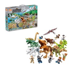 키저스 레고 호환 공룡 블록 놀이 다이노어드벤처 어린이 장난감 선물, 다이노어드벤처205pcs