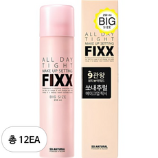 쏘내추럴 올 데이 타이트 메이크업 픽서, 250ml, 12개