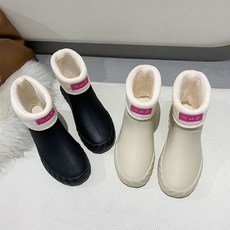 오프화이트레인부츠
