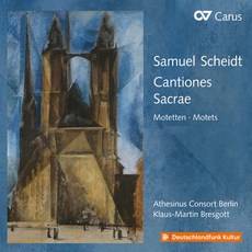 핫트랙스 SAMUEL SCHEIDT - CANTIONES SACRAE/ ATHESINUS CONSORT BERLIN KLAUS-MARTIN BRESGOTT [샤이트: 칸티오네 사크라에 - 베를린 아테시누스 콘소트]