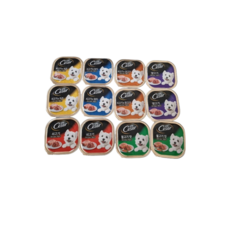 시저 버라이어티팩 반려동물 습식사료 6종 x 2p 세트, 0.5세트(버라이어티팩 습식사료 6종 x 2p), 1세트