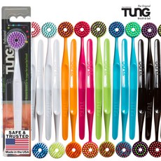 텅브러쉬 혀클리너 입냄새 혀백태제거 브러쉬, 색상랜덤발송, 2개, 20g