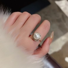 14k담수진주반지