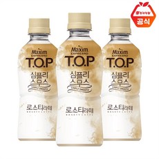 맥심 TOP 티오피 심플리스무스 로스티 라떼 360ml 20펫, 맥심 TOP 티오피 로스티 라떼 360ml 20펫/., 20개