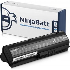 HP 용 NinjaBatt 9 셀 노트북 배터리 593553-001 593554-001 MU06 MU09 636631-001G62 593550-001 593562, 단일상품