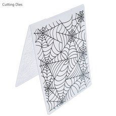 스파이더 웹 플라스틱 엠보싱 폴더 diy scrapbooking 사진 앨범 카드 만들기 플라스틱 템플릿 도구