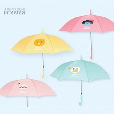 더블유케이몰 카카오프렌즈 리틀프렌즈 장우산 자동 여름대비 장마