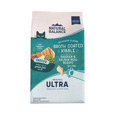 내추럴발란스 고양이 성묘용 오리지날 울트라 그레인프리 인도어 닭 앤 연어 사료, 1개, 2.4kg