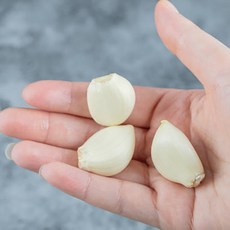 의성 육쪽햇마늘 마늘한접 깐마늘 꼭지제거마늘 산지직송, 1개, 깐마늘 중 5kg