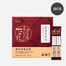 이로아 발효홍삼진 프리미엄 (15g x 30포)-3박스 국내산 6년근 홍삼, 3개, 450g