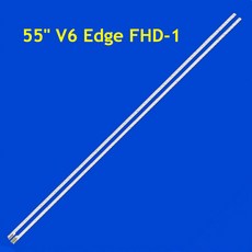 LED 스트립 55LW5500 55LW6500 CA 55LV5700 CA LED55IS988PD LED55R7000PD LED55T36X3D 3DTV55860I LED55860I, 2pcs for 1 TV, 1개
