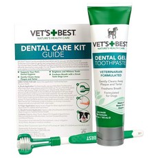 Vet's Best 베츠베스트 덴탈젤 칫솔 치약