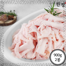 한정 국내산 무뼈닭발 뼈없는닭발, 2개, 900g