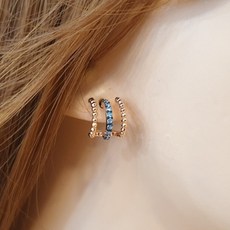 청다이아귀걸이