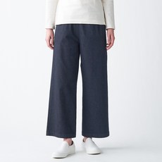 무인양품 MUJI 여성 라이트온스 데님 스트레이트 팬츠 BEB02A1S