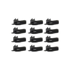 BrainPad Double Guard Single Material Strap 마우스가드Pack of 12 Black Adult, One Color