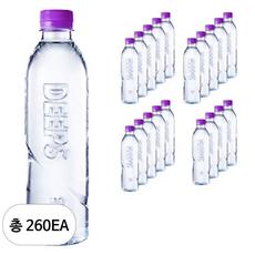 Deeps 해양심층수 에코골드 무라벨, 260개, 500ml