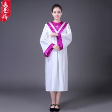 크리스마스 기독교 예수 제복 교회 노래 의상 가운