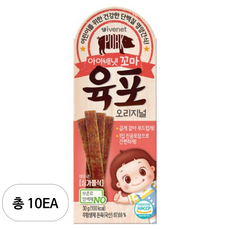 아이배냇 꼬마 육포 30g, 꼬마육포 / 오리지널, 10개