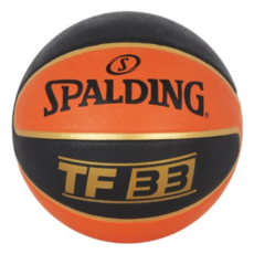 ETC 스팔딩 TF33 브릭 블랙골드 농구공 농구볼, one color