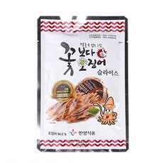 꽃보다오징어 슬라이스 15g 숏다리 오징어채 마른안주 맥주안주