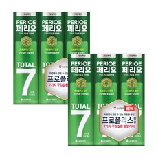 페리오 토탈7프로 스트롱 120g 3개입x2개, 6개