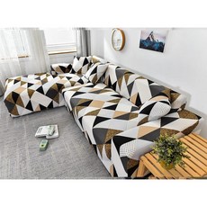 거실 소파 커버 스트레치 프린트 슬립 모양 코너 탄성, A.XLarge(235-300cm.., 22.Color 23