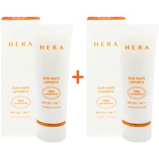 헤라 선메이트 레포츠 프로 워터프루프 선크림, 2개, 70ml