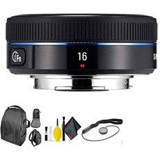 SAMSUNG 16mm f2.4 Black + Deluxe Lens Cleaning Kit, One Color_One Size, 상세 설명 참조0, One Size