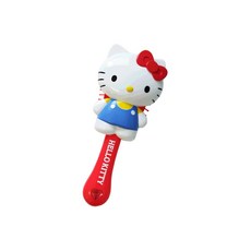 산리오 다이컷 헬로키티 헤어브러쉬 레드 KT-0080RD