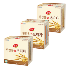 동서 한잔용 보리차 티백, 1.5g, 50개입, 3개