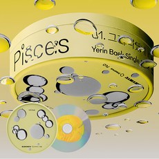 백예린 물고기 한정반 노래 앨범 스페셜에디션 그게나였네 막내 굿즈 yerin baek pisces special edition album, 물고기집 앨범