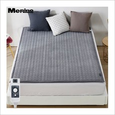 메리노 원적외선 음이온방출 7중 안전장치 세탁 가능 프리미엄 온열 탄소매트 싱글 더블