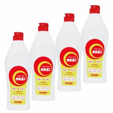 카네요 비누 카네용 S 400g×4개 액체 크림 클렌저 민트의 향기 일본제 환경 대응 병 カネヨ石鹸 カネヨンS 400g×4個 液体クリームクレンザー ミントの香り 日本製 環境対応ボト, 400g, 4개
