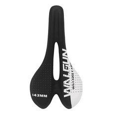 파워콤프안장 자전거뒷 안장 쿠션 walgun 자전거 전체 탄소 섬유 가죽 자전거 mtb, 143 블랙2