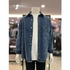 리버클래시 리버클래시 리버클래시 절개라인 포인트 오버핏 데님 셔츠 자켓 LJW32201 (P002876005)